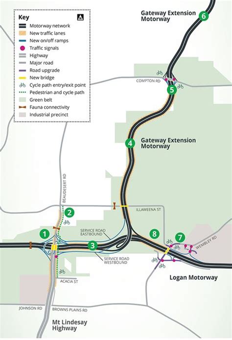 TMR is in the process of duplicating the northbound carriageway from 1 to 2 lanes for approximately 1. . Toll points on logan motorway
